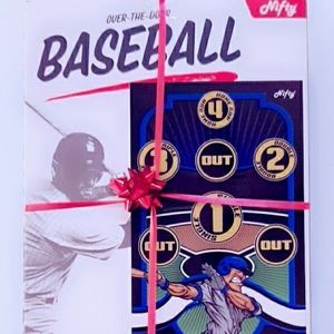 Over the Door Baseball Game Nifty Indoor Outdoor Party Home Fun